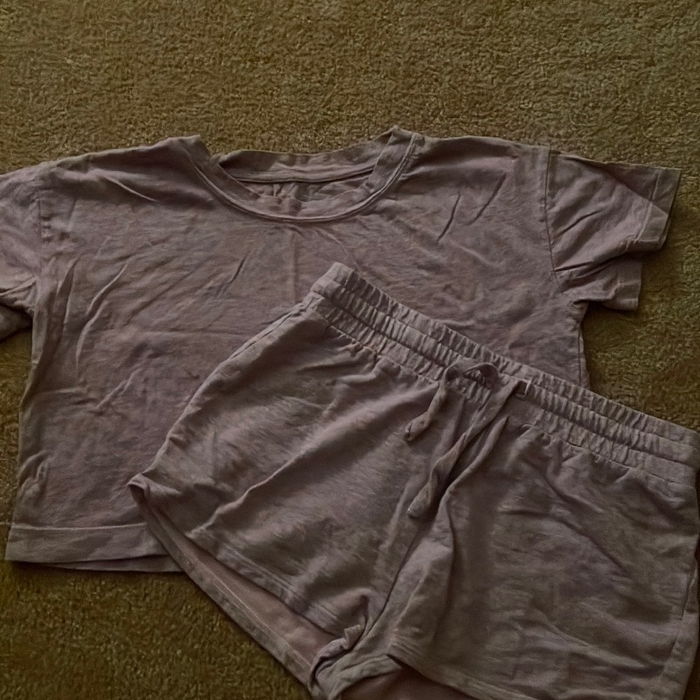 dillards sundown: light purple set